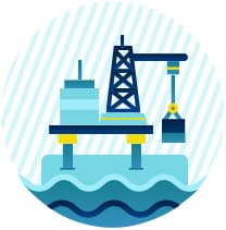 Marine Offshore Icon